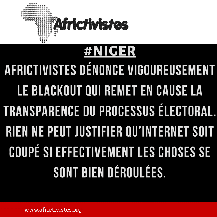 Internet outage and post-election tensions in Niger: What is the outgoing regime up to?