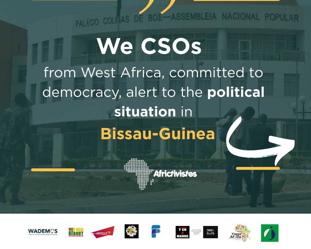 [Guinea-Bissau] West african CSOs, denounce constitutional manipulations and alert on the political crisis