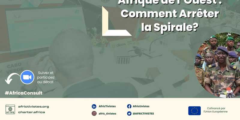 La recrudescence des coups d’Etats en Afrique de l’Ouest au menu de la consultation citoyenne panafricaine en ligne