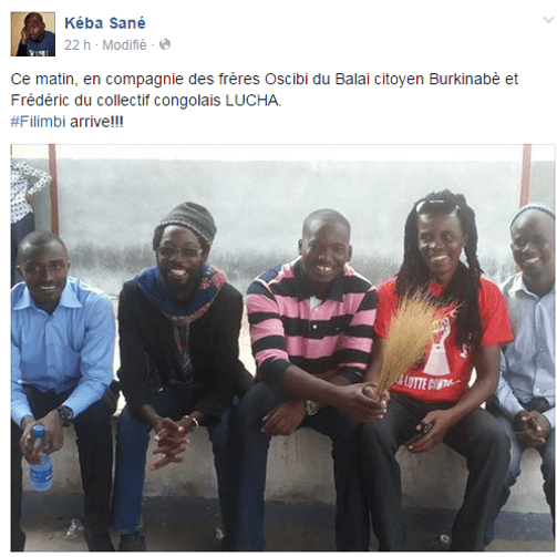 [Congo]Africtivistes demands the immediate and unconditional release of all activists