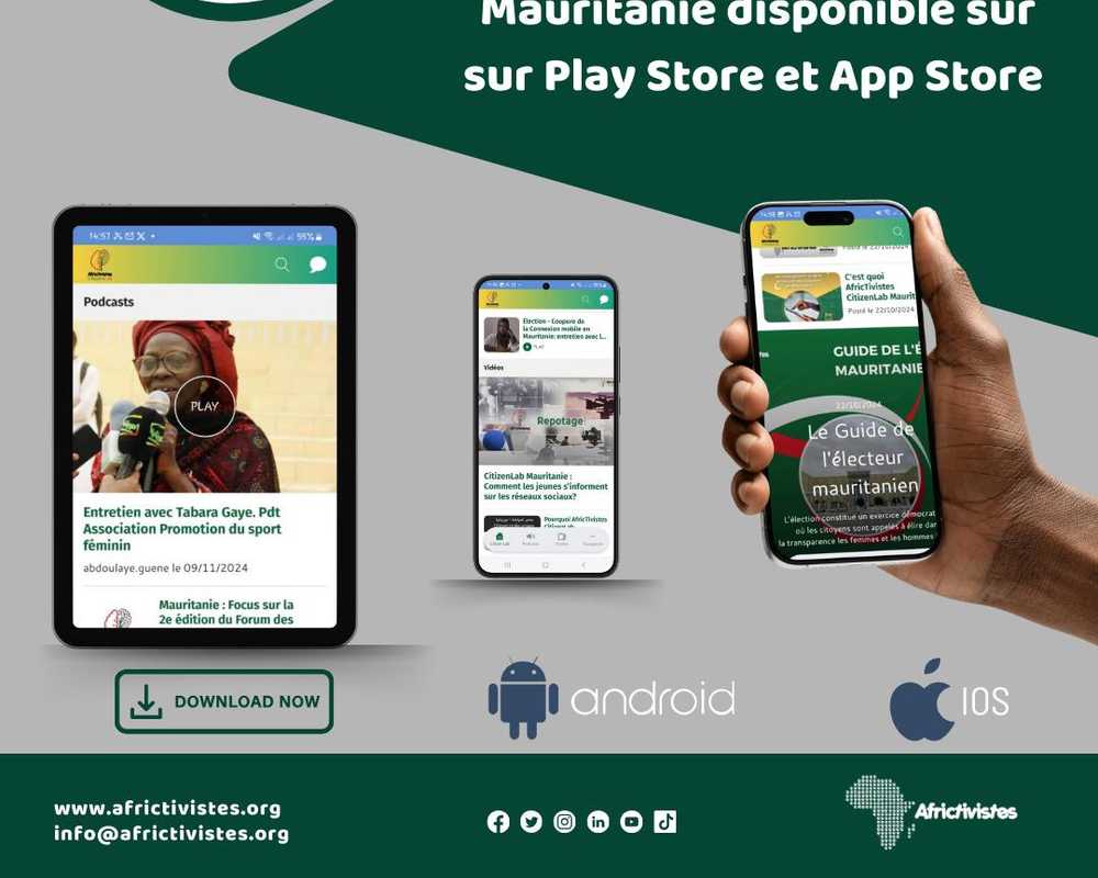 CitizenLab Mauritania: an application that amplifies the voice of citizens