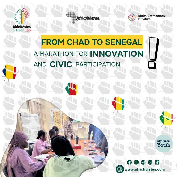 AfricTivistes CitizenLab: From Chad to Senegal — a marathon for innovation and civic participation!